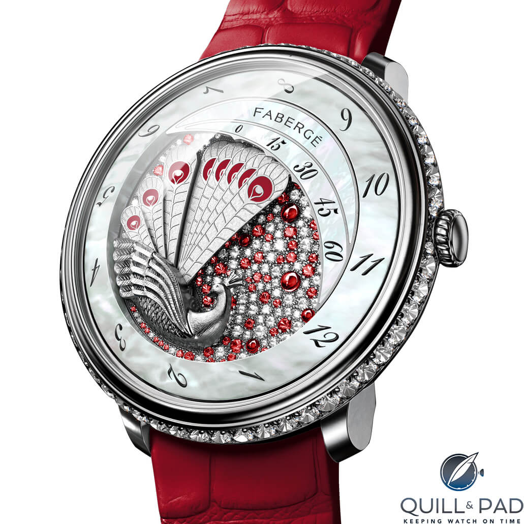 Fabergé Lady Compliquée Peacock Ruby